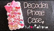 ♡ How to Decoden a Phone Case ♡ {Making of Pink Sweets Case}