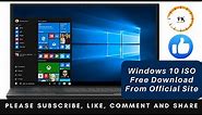 How to download Windows 10 Home & Pro Disc Image ISO directly from Microsoft Site - 100% Genuine