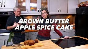 Incredible Brown Butter Apple Spice Cake Recipe