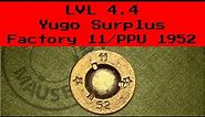 Surplus 8mm Ammo Review: Yugoslavian (1952-Factory 11)