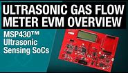 Ultrasonic gas flow meter EVM overview