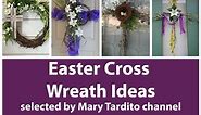 Easter Cross Wreath Ideas - Easter Decorations Ideas – Easter Jesus