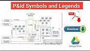 P&ID symbols and legends | Pdf Document | Piping