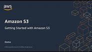 Getting started with Amazon S3 - Demo