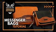 How to make leather messenger bags