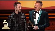 Macklemore & Ryan Lewis Wins Best New Artist | GRAMMYs