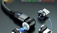 Data Blocker Magnetic Universal USB Charging Cable 540° Swivel Rotate with Type C Micro Lightning Plugs - Super Strong Neodymium Magnets Store Singapore