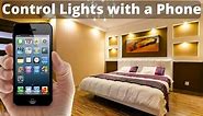 How to Control Lights with a Phone - Lighting Tutor