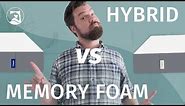 Memory Foam vs. Hybrid Mattress - Which Is Best?