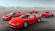 Ferrari Enzo, F40, F50 & 288 GTO | Top Gear