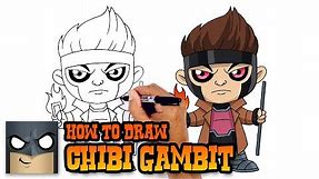 How to Draw Gambit - Xmen