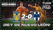 Resumen y goles | Tigres 2-0 Rayados | Grita México C22 - J11 | TUDN