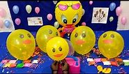 PLAYING WITH SATISFYING COLOURFUL EMOJI BALLONS | new year party | 🥳