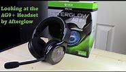 Xbox 1 Afterglow (AG9+) Wireless Headset - thoughts and features