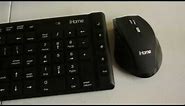 IHOME WIRELESS KEYBOARD AND MOUSE COMBO UNBOXING AND REVIEW