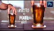 How to Make Pixel Art from Photos - Photoshop Tutorial