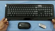 Unboxing MICROSOFT Wireless 850 Desktop KEYBOARD WITH MOUSE (Tagalog)
