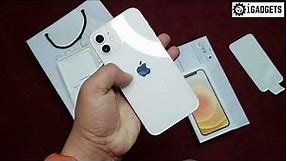 My iPhone 12 White 128GB (Unboxing & Simple Review) First Look