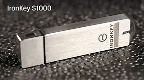 IronKey S1000 Secure USB Drive - 4GB-128GB - Kingston