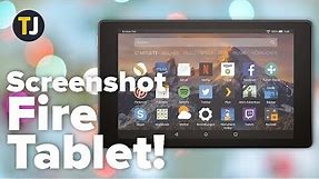 How to Take a Screenshot on Amazon Fire Tablets!