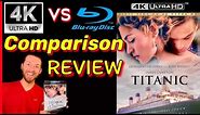 TITANIC 4K UltraHD Blu Ray Review Exclusive 4K vs Blu Ray Image Comparisons & Unboxing James Cameron