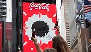 Coca Cola Debuts the World’s First 3-D Robotic Sign in Times Square