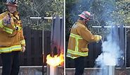 Fire Spray vs Extinguisher