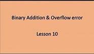 Binary Addition | Overflow Error