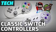 SNES Style Controllers For Nintendo Switch: 8bitdo SF30 Pro And SN30 Pro