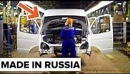 A Rare Look INSIDE a Russian Car Factory Under Sanctions