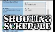 Tip: Create Shooting Schedule with Google Calendar