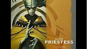 Concept Art Tutorial: Alien Priestess Character