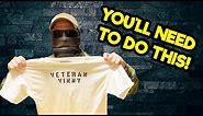 HOW TO STENCIL A T-SHIRT (MILITARY TIPS AND TRICKS)