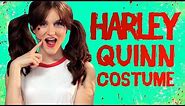 EASY DIY Harley Quinn Costume! 3 Items Or Less w/ Caroline Tucker