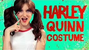 EASY DIY Harley Quinn Costume! 3 Items Or Less w/ Caroline Tucker