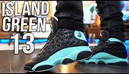 COP OR NOT ? AIR JORDAN 13 ISLAND GREEN REVIEW AND ON FOOT !