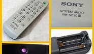 Sony RM-SC30 Genuine Audio System Hifi Remote Control