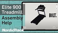 Elite 900 Treadmill (NTL89121.0): How to Assemble