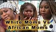How Parent Help With Homework (White mum Vs African Mum) || Olipearl