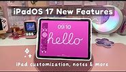 iPadOS 17 ❤️‍🔥 New Features you NEED to know for your iPad