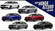 2023 Honda Accord Sport Hybrid - All Color Options - Images | AUTOBICS
