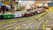 Beautiful Massive HO Scale Model Train Layout at The Treasure Coast Model Railroad Club