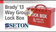 How to Use A Brady® 13 Way Group Lock Box | Seton Video