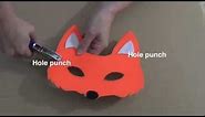 How to make a Fantastic Mr Fox mask