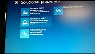 Restaura a estado de fabrica HP all in one PC restore to factory settings windows 8
