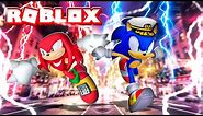 SONIC vs KNUCKLES in ROBLOX