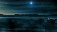 ancient bethlehem at night christmas advent background star of bethlehem video