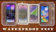 iPhone 14 Pro Max VS iPhone 14 | Waterproof Test