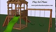 Play Set Swingset Plans Easy To Follow, Step By Step