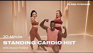 30-Minute Standing Cardio HIIT Workout With Raneir Pollard | POPSUGAR FITNESS
